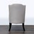 2010s Cisco Bros Lounge Chair With Tufted Back and Dark Wood Legs For Sale - Image 5 of 8