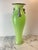 Dehanna Jones Contemporary Art Glass Vase — Signed Pale Lime Green Studio Glass For Sale - Image 4 of 9