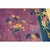 Purple 1920s Antique Purple Oriental Floral Chinese Handknotted Art Deco Wool Rug For Sale - Image 8 of 10