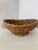 Boho Chic Rush Oval Centerpiece With Wicker Rings For Sale - Image 4 of 9