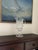 Traditional Vintage European Lead Crystal Pedestal Pitcher/Vase, With Frosted Floral Medallions. For Sale - Image 3 of 5