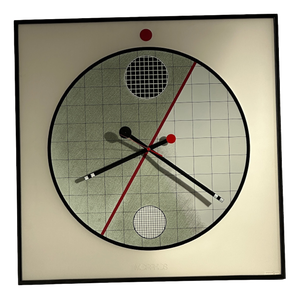 Wall Clock by Kurt B. Delbanco for Acerbis, 1980s