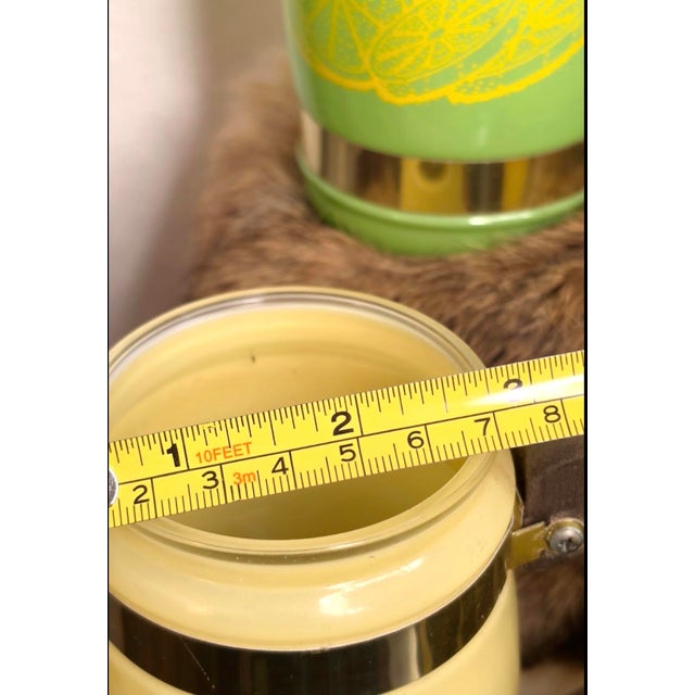 1960s Vintage Retro 20 Oz Mugs Wood Handles - Set of 6 For Sale - Image 5 of 11