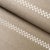 Schumacher SAMPLE - Schumacher Checkered Stripe Sisal Wallpaper In Flax For Sale - Image 4 of 4