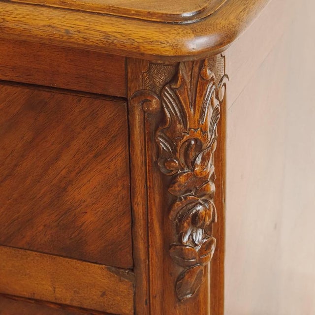 Louis XV Walnut Chest of Drawers, 1900s For Sale - Image 5 of 18
