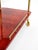 Large Vintage Red Goatskin Serving Bar Cart by Aldo Tura, 1960s For Sale - Image 18 of 18