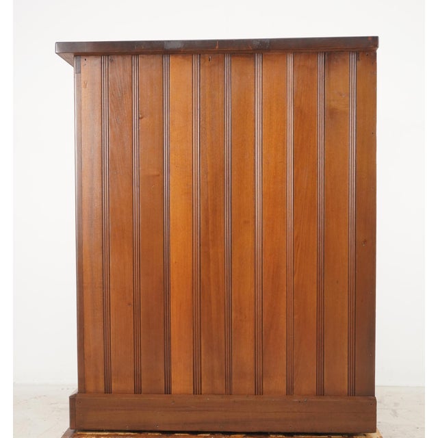 Antique Victorian Ten Drawer Flat File Cabinet For Sale - Image 9 of 9