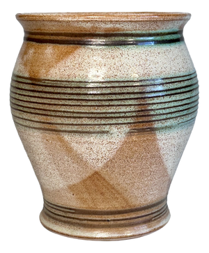 Modernist Studio Ceramic Art Vase from Helma Klett, Germany, 1940s
