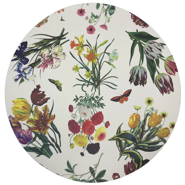 Our pebbled vinyl leather placemats make for pieces suitable at any occasion. With our signature patterns on the front and...