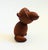 A mid century turned wood figurine in the shape of a monkey. Adorable stylized features. Made in Japan by Senshukai as...