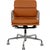 EA-217 Desk Chair in Cognac Nevada Anilin Leather by Charles and Ray Eames, 2000s For Sale - Image 12 of 12