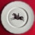1930s Large French Paris Porcelain Art Deco Charger Plate With Equestrian Silhouette of Horse & Rider Manner of Gio Ponti Signed Primavera For Sale - Image 5 of 5