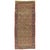 19th Century Antique Heriz Northwest Persian Runner, Handmade Rug Light Blue, Taupe, Rust Red For Sale - Image 5 of 5