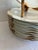 Vintage Haviland & Co. Limoges Gold Scalloped Rim Salad Plates, Set of 10, France For Sale - Image 9 of 13