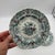 Set of 6 Antique English Adams Green & Red Transferware "Jacobean" Plates For Sale - Image 6 of 12