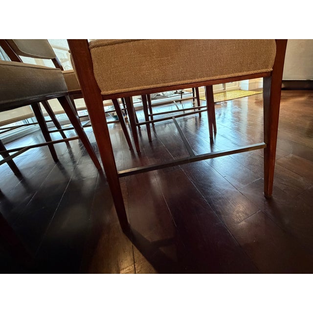 Mid-Century Modern Paul McCobb. Mahogany Framed Set of 6 Iconic Vintage Dining Chairs. For Sale - Image 3 of 5