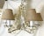Mid 20th Century Antique Coastal Cottage 6-Light Iron Chandelier With Seashell Adornments For Sale - Image 5 of 12