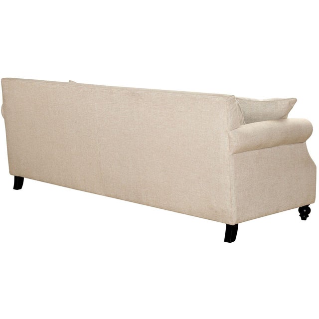 Camden Beige Linen Sofa Chairish