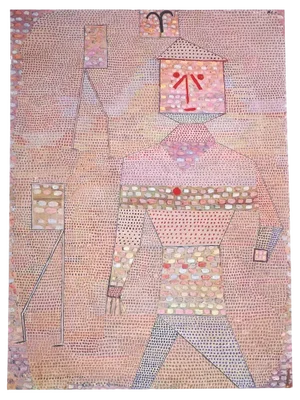 Paul Klee, General in Charge of the Barbarians, Offset Lithograph, 1920s