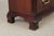 Wood Thomasville Flame Mahogany Bow Front Chest on Chest For Sale - Image 7 of 15