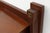 Mid-Century Wall-Mounted Console in Wood with Brass Details, Italy, 1960s For Sale - Image 10 of 11