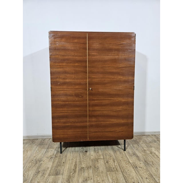 Mid-Century Modern Wardrobe in Teak by Günter Renkel for Rego, 1960s For Sale - Image 4 of 18