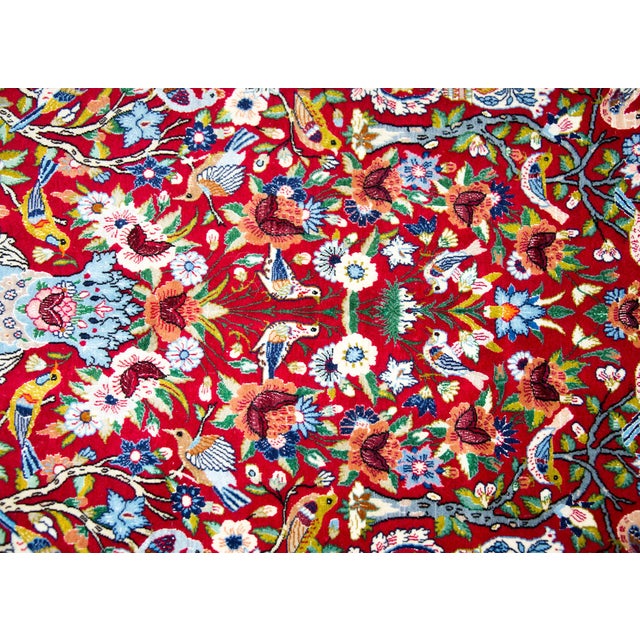 Vintage Isfahan Rug For Sale - Image 13 of 15