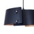 Metal Glipa Flush Mount in Black Brass by Jesper Ståhl for Konsthantverk For Sale - Image 7 of 12