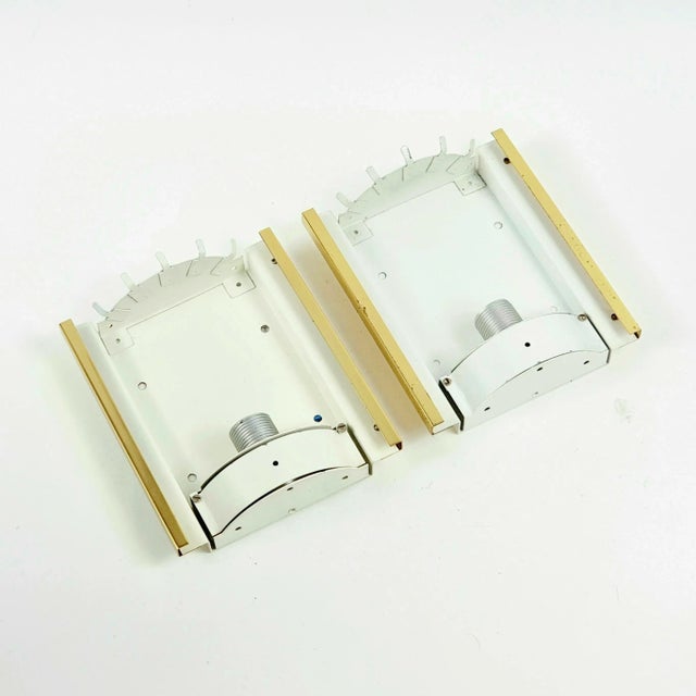 Mid-Century Modern Ice Glass Wall Lights from Doria Leuchten, Germany, 1960s, Set of 2 For Sale - Image 9 of 12