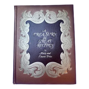 Vintage 1974 Cookbook “A Treasure of Great Recipes” by Mary and Vincent Price