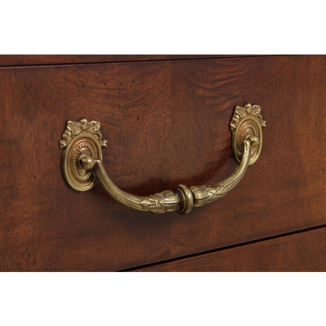 Henredon Villa Borghese 9 Drawer Walnut Dresser For Sale - Image 12 of 17