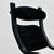 Mid-Century Black Fabric Gravity Rocking Lounge Chair by Peter Opsvik for Stokke, 1980s For Sale - Image 4 of 11