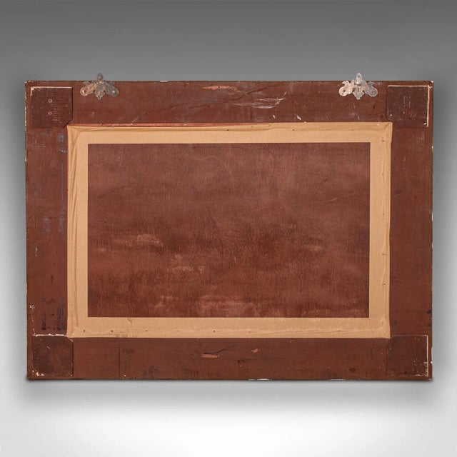 1970s Large Vintage Renaissance Revival Wall Mirror, Continental, Giltwood, Decorative For Sale - Image 9 of 11