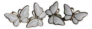 Mid-Century Modern Danish Ear Clips in Sterling Silver by Volmer Bahner, 1960s, Set of 2