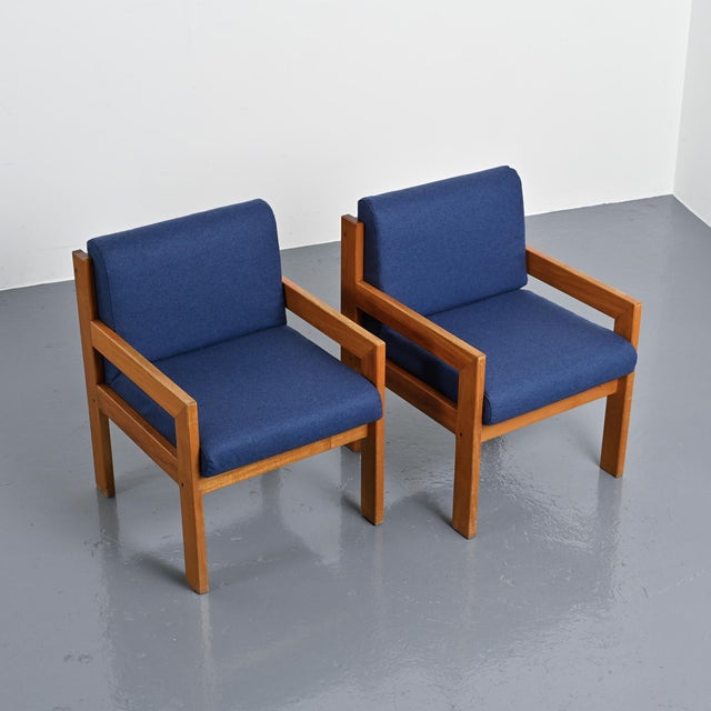 Vintage Lounge Chairs by André Sornay, 1960s, Set of 2 For Sale - Image 6 of 16