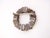 Art Nouveau Aged Metal and Turquoise Garland Brooch, France, 1920s For Sale - Image 6 of 18