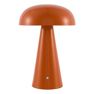 Umbra Accent Table Lamp Orange For Sale