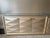 Contemporary Pair of Contemporary Champagne Lacquered Buffets With Faceted Doors and Tempered Glass Tops For Sale - Image 3 of 9