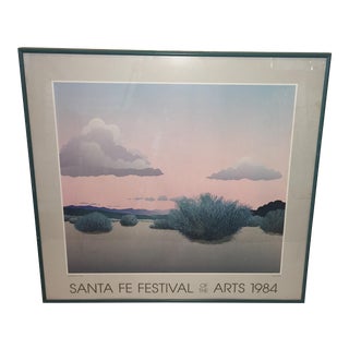 1984 Santa Fe First Breath Art Festival Poster For Sale
