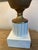 Vintage Manises Casa Pupo Style Porcelain Floral Lamps With Ceramic Flowers Pair For Sale - Image 9 of 12