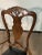 Mid 20th Century Pair of Fruitwood Chairs With Leather Seats For Sale - Image 10 of 12