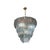 Art Deco Blue 4-Tier Chandelier, 1930s For Sale - Image 6 of 6