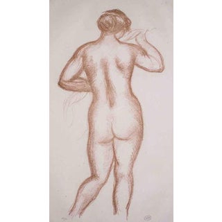 Aristide Maillol, Nu De Dos Edition of 50, 1920s, Etching For Sale