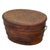 19th Century Rare Late Victorian Bent Oak Keepsake Storage Box With & Cane Lid For Sale - Image 4 of 8