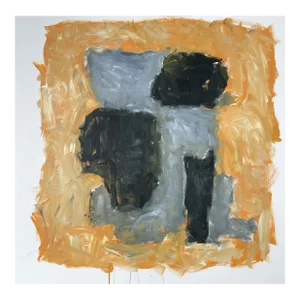 "Unshackle" - Contemporary Minimalist Abstract Painting by G. Campbell Lyman