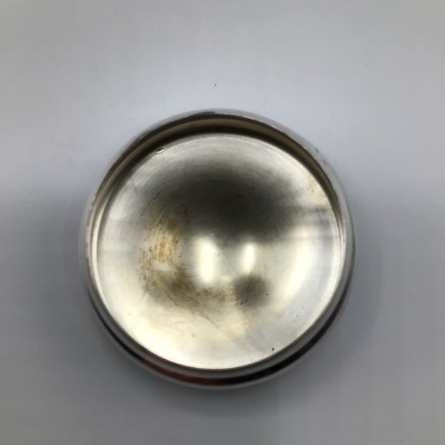 Silver Vintage 1930s International Silver Company Silver-Plated Cocktail Shaker For Sale - Image 8 of 12