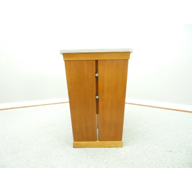 Mid-Century Walnut Office Desk, 1950s For Sale - Image 12 of 18