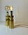 Set of two cylindrical brass table lamps from the late 1970’s, early 1980’s. - Produced by: unknown Sourced in: Italy...