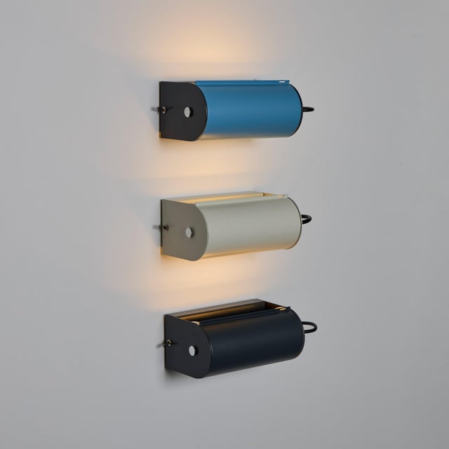 Charlotte Perriand 'Applique Cylindrique Petite' Wall Lamp in Anthracite For Sale - Image 18 of 18