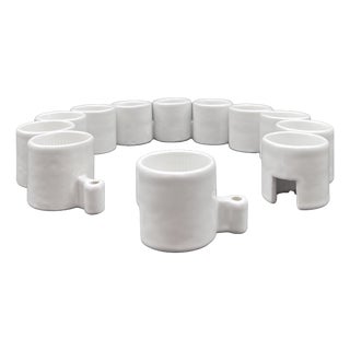 Modular Ehlen Porcelain Sculptures by Ehlén Johansson for Ikea, 1994, Set of 12 For Sale